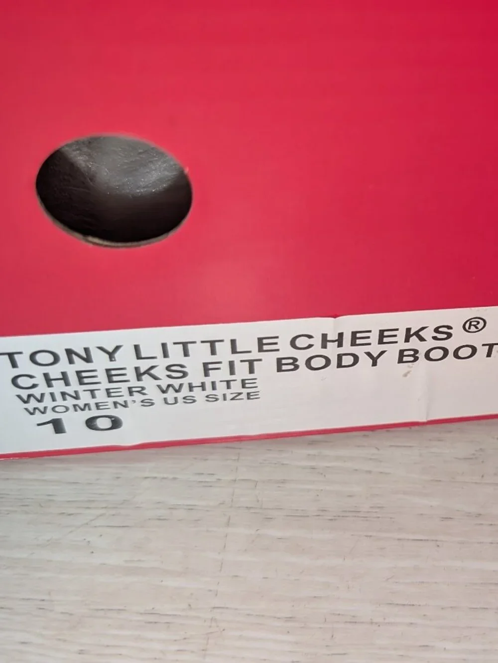 CHEEKS Fit Body Boots - Faux Fur - Tony Little Winter Boots Shoes Womens 10 NEW